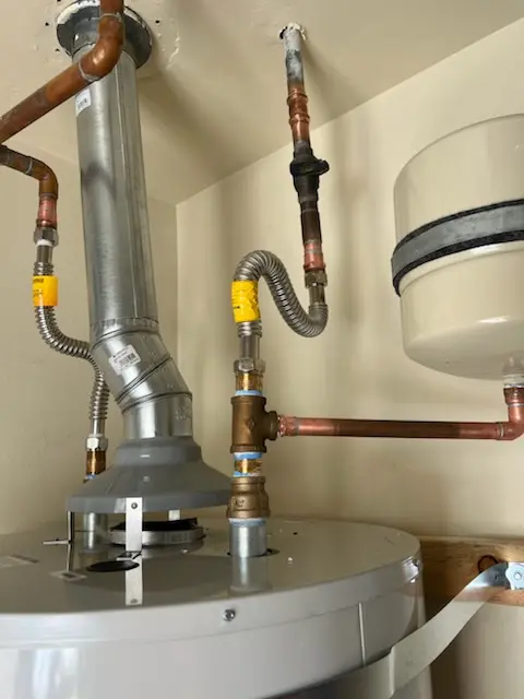 Water heater installation and plumbing repair in Avocado
